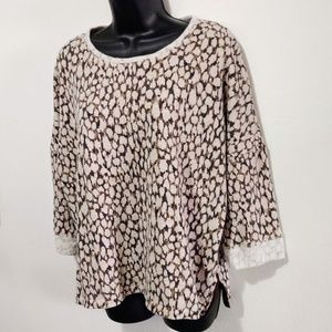Liz Claiborne 3/4 sleeve top